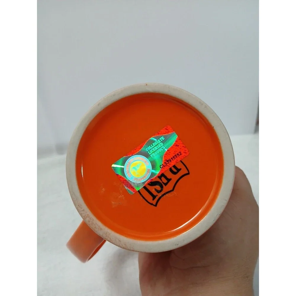 Princeton‎ Shield Logo Coffee Mug Orange Black Official Collegiate Licsenced